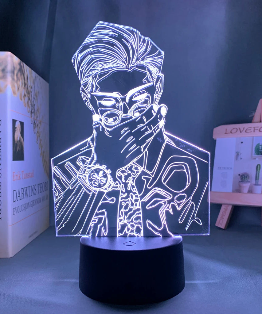 Anime Lamp Satoru Gojo Jujutsu Kaisen Led Night Light for Birthday Gift Jujutsu Kaisen Nightlight Satoru Gojo Lamp Drop Shipping