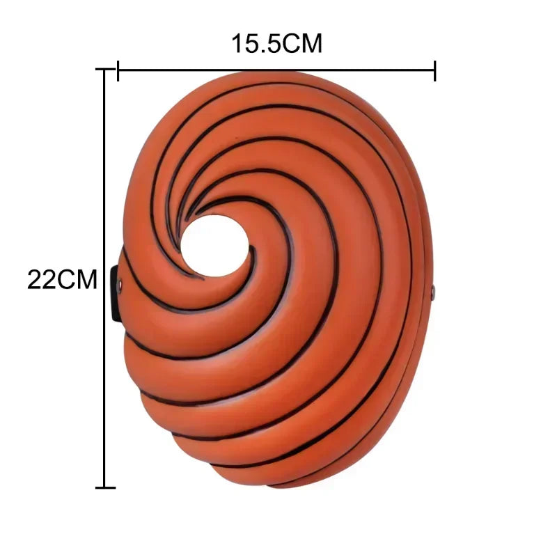 Naruto Uchiha Obito & Madara Masquerade Full-Face Resin Mask – Cosplay Prop 6