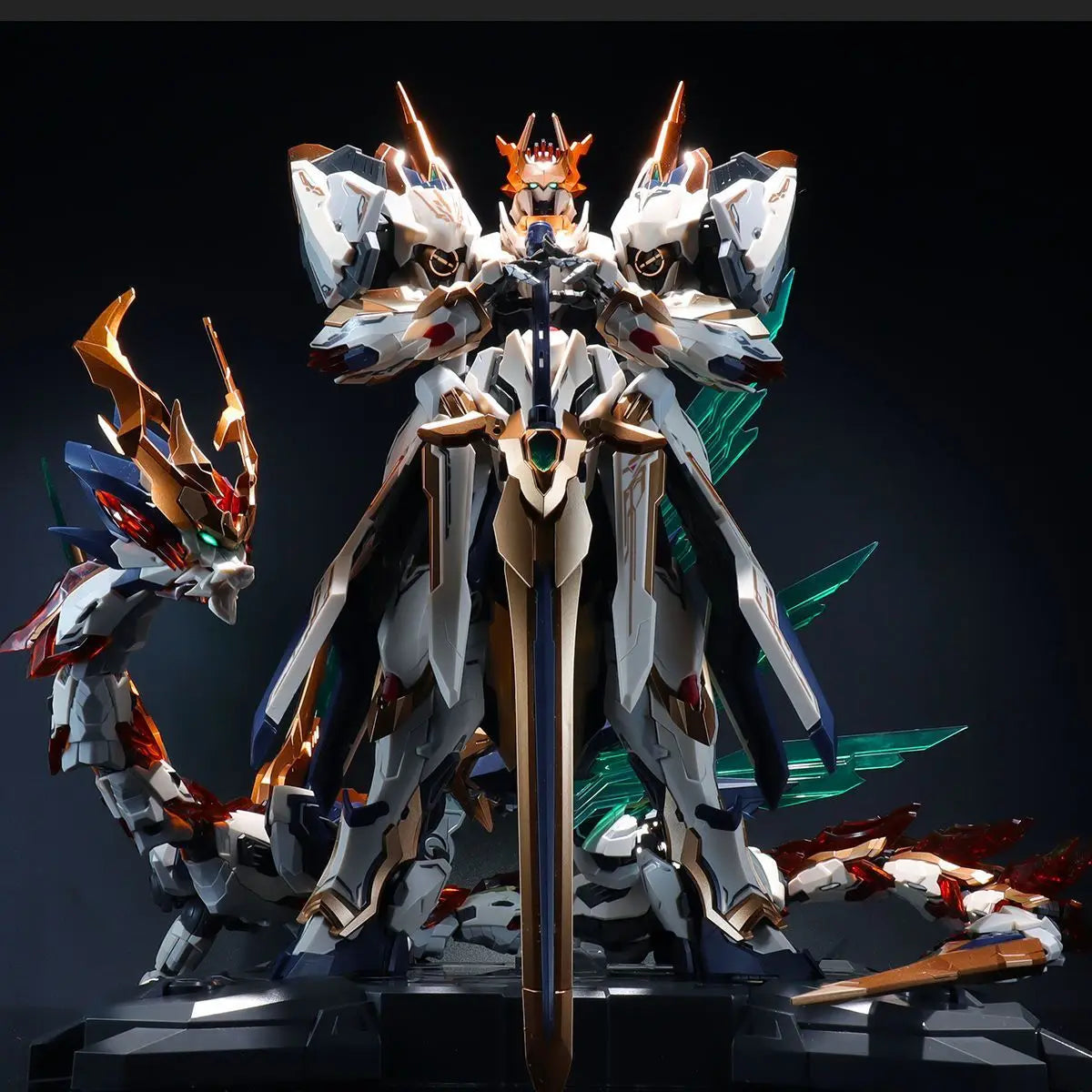 Yuan Ling Huang Di Ying Loong  Assembly Model Kit Emperor Huang EMP-01 Action Figure Mecha Collection Statue Ornament Toys Gift