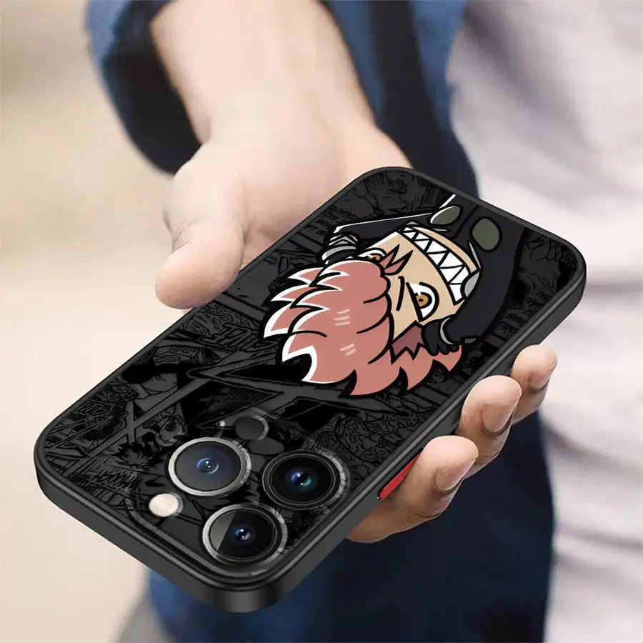 Kaiju No. 8 Anime Phone Case – Soft Cover for iPhone 7–16 Pro Max & SE