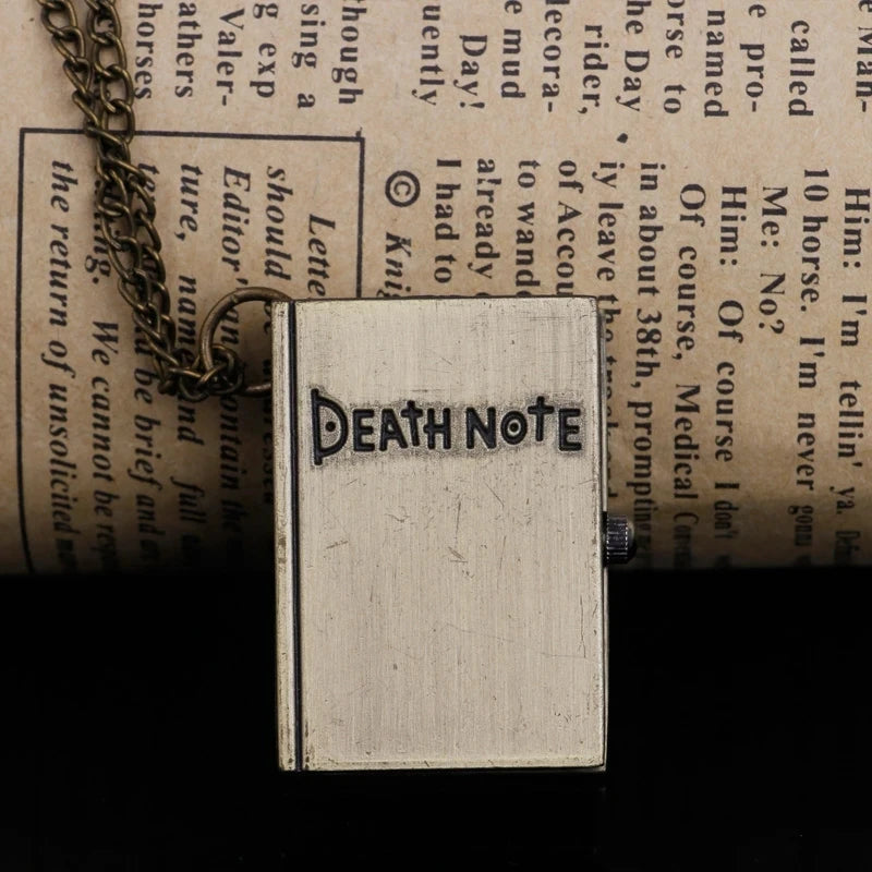 Death Note Pocket Watch — Quartz Fob Chain 8