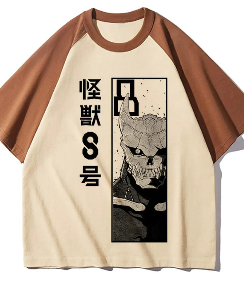 Kaiju No 8 t shirt women anime elegant breathable t-shirts female or male anime  clothes