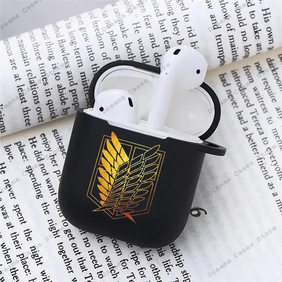 Attack on Titan Anime AirPods Case – Premium Protective Cover for AirPods 3, 2, 1 & Pro 8
