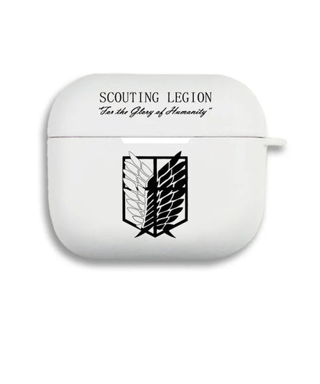 Anime Attack on Titan Earphone Case For Apple iPhone Charging Box For AirPods 1 2 3 Pro2 Clear wireless Bluetooth headphone case