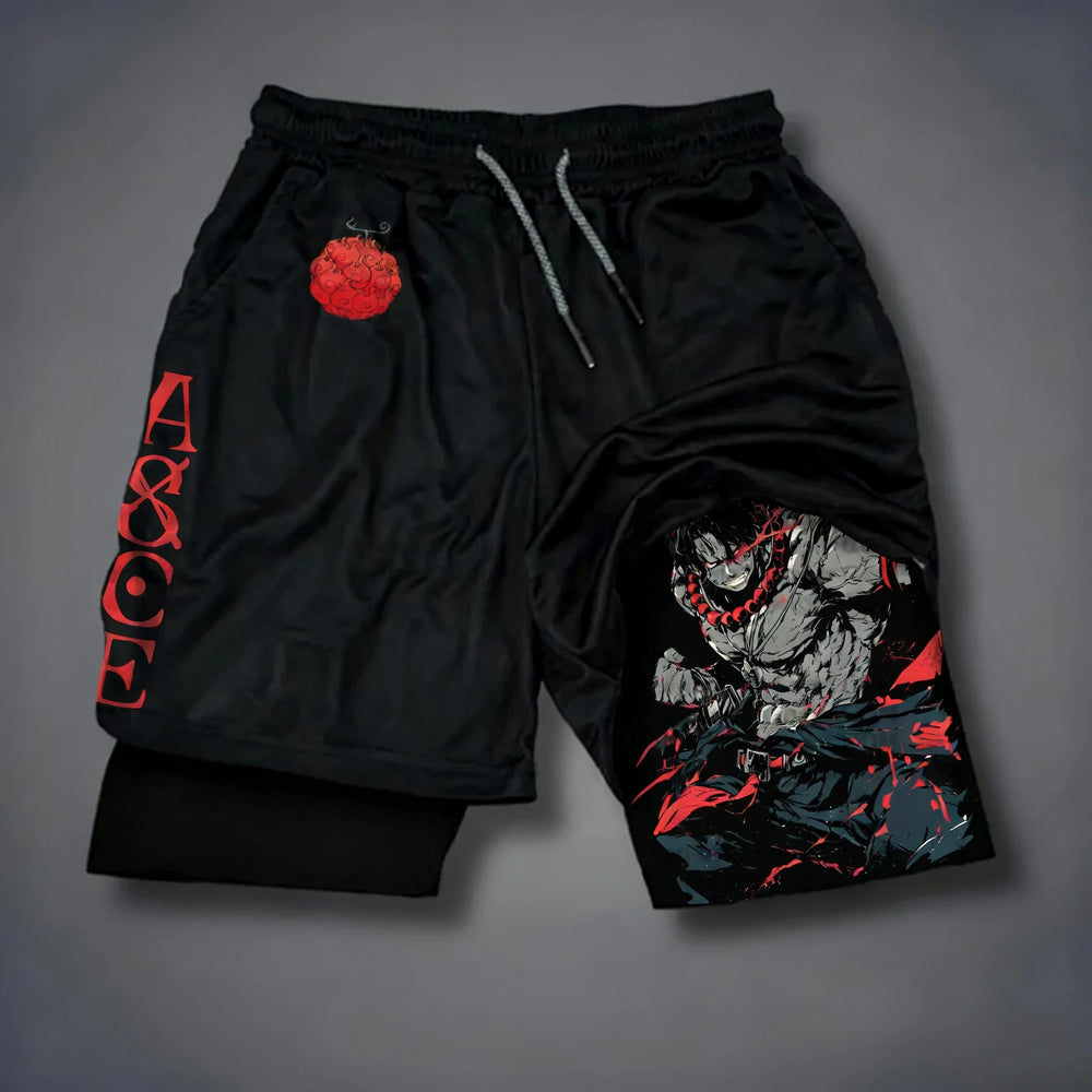 One Piece 2-in-1 Sports Shorts — Quick-Dry Swim & Gym Shorts 5