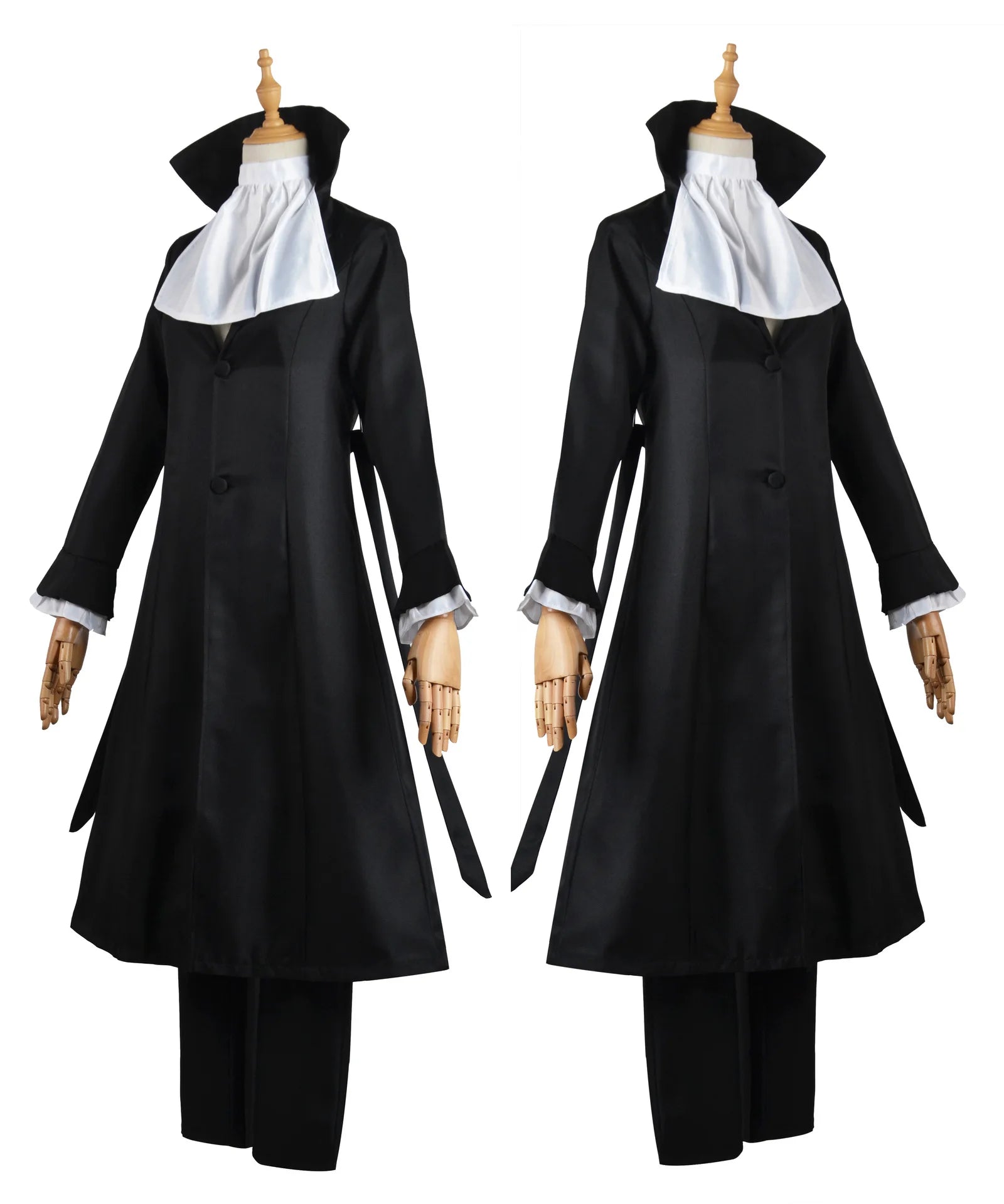 Costume de Cosplay de l'Anime Bungo Stray Dogs Akutagawa Ryunosuke, Uniforme Noir Everak, Vêtements d'Halloween et de ixde Noël