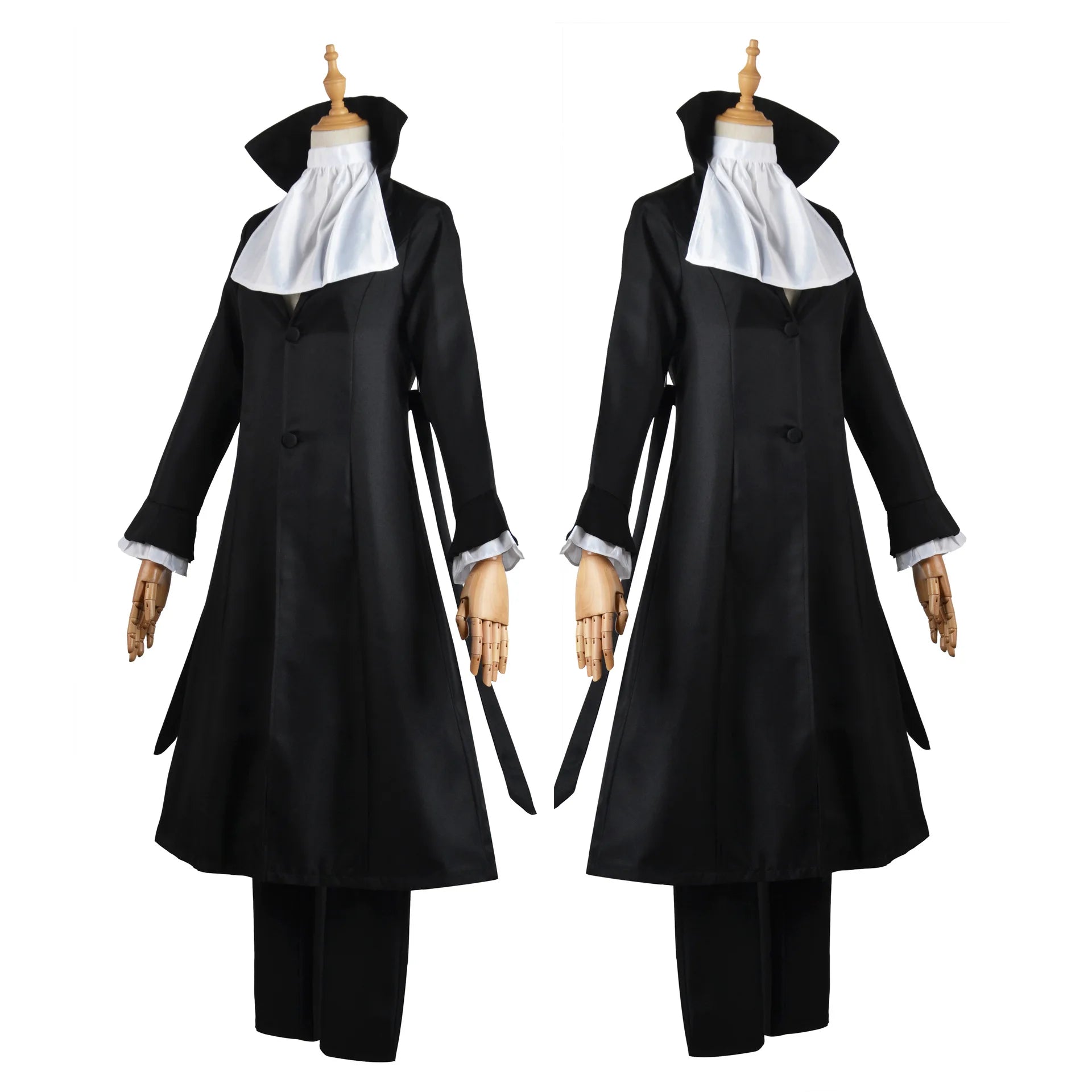 Costume de Cosplay de l'Anime Bungo Stray Dogs Akutagawa Ryunosuke, Uniforme Noir Everak, Vêtements d'Halloween et de ixde Noël