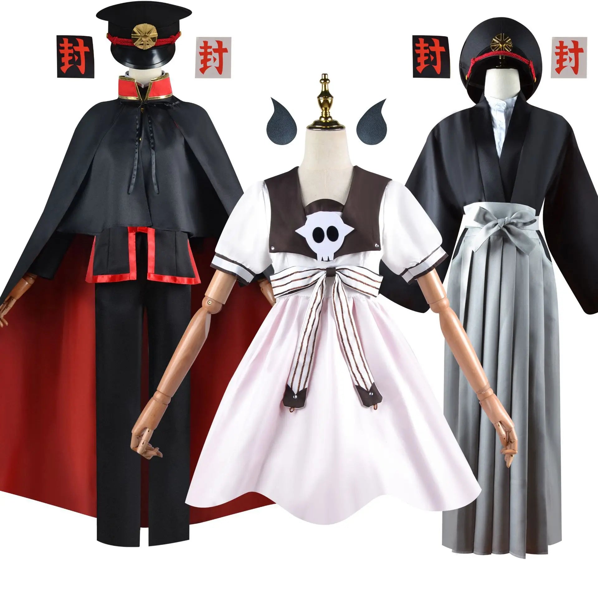 Yugi Amane Hanako kun coswear Yugi Tsukasa Yashiro Nene full set of costume anime cosplay