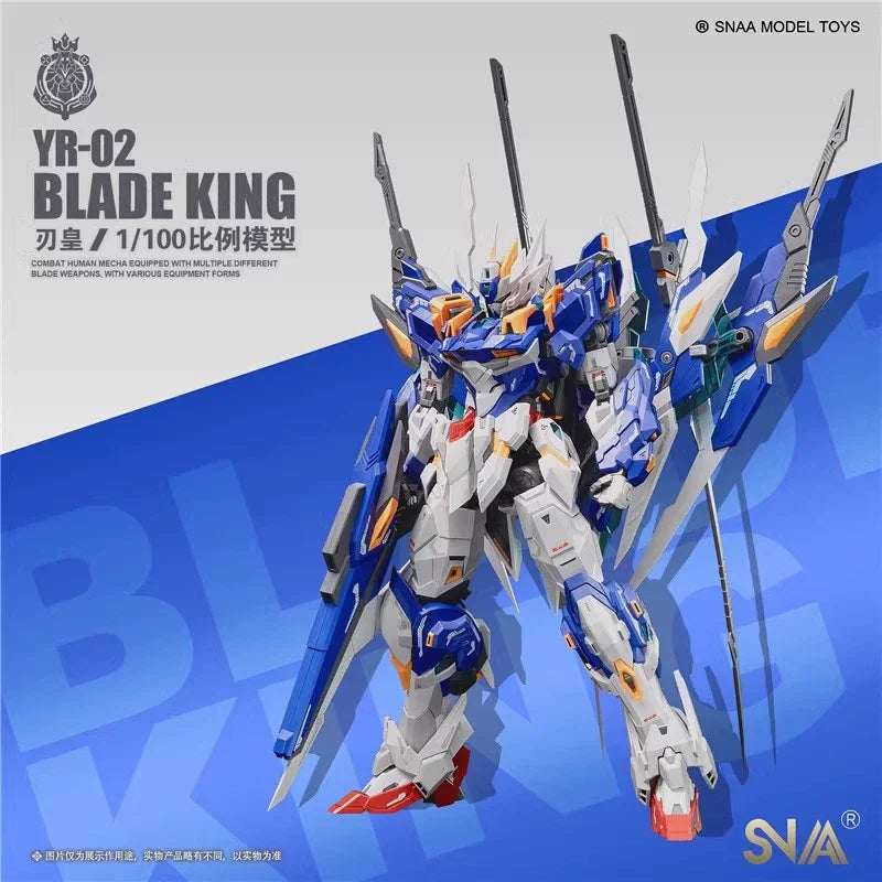 Blade King YR-02 (SNAA 1/100) Mecha Model Kit — Articulated 7