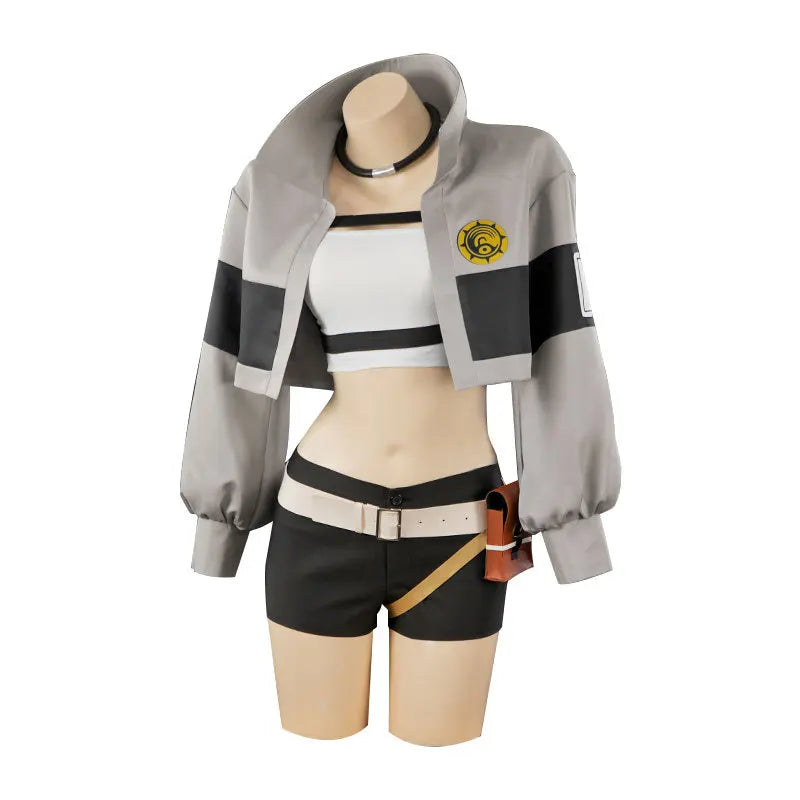 Gachiakuta Anime Ludo Enjin Zanka Riyo Reaper Cosplay Costume – Complete Set with 4 Outfits & Wigs 4