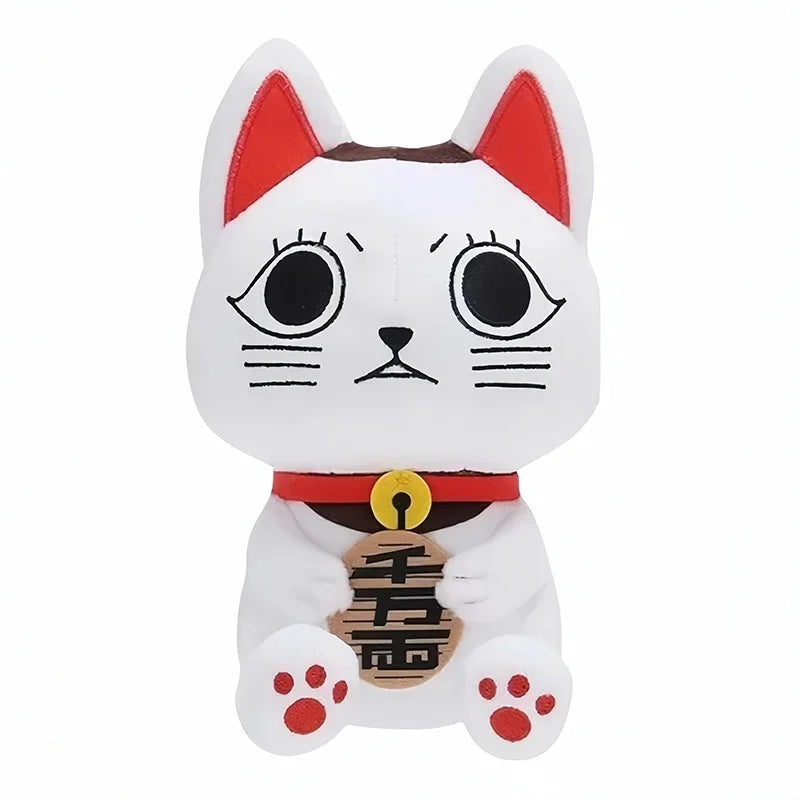 Dandadan Okarun & Momo Lucky Cat Plush Toy — 25cm 6