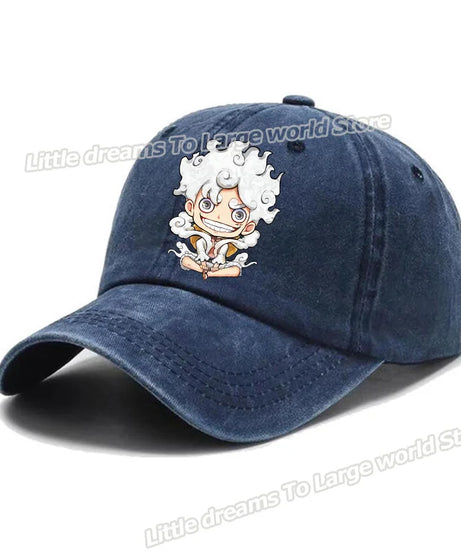 One Piece Baseball Cap Men Anime Printed Snapback Hat Adult Women Summer Sunshade Caps Unisex Hip Hop Casual Adjustable Hat Gift