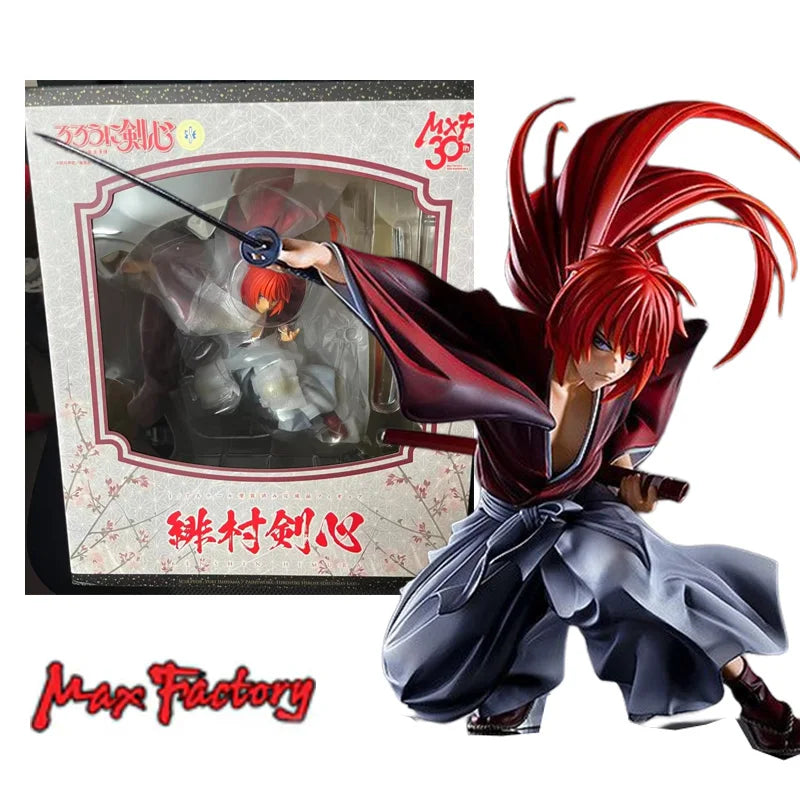 MAXFACTORY Original Rurouni Kenshin Himura Kenshin PVC Action Figure Collection