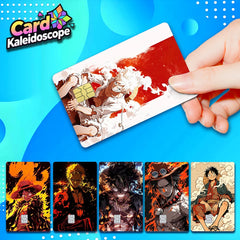 Anime One Piece Luffy Credit Card Skin Sticker – Premium Matte Debit & IC Bank Card Cover