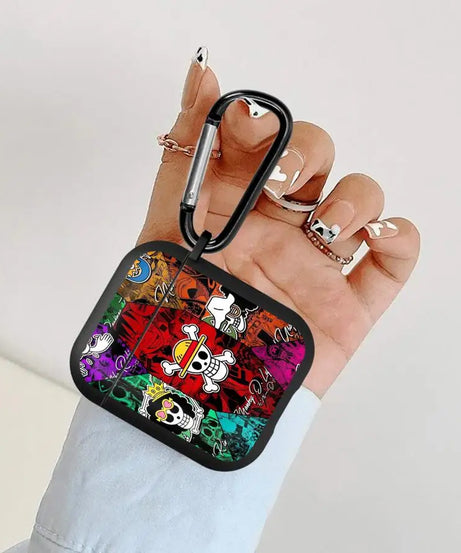 Anime OneS P-ieceS Earphone Cases Cover Case For Airpods 3 4 1 Pro Pro3 2 Pro2