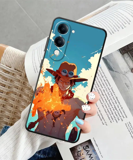 Case for Vivo Y30 Y33S Y35 Y31 Y36 Y12 Y15S Y02 Y11 Y20 Y21 Y19 Y27 Y16 Y17 Y22 Phone Cover Ones Pieces Luffy