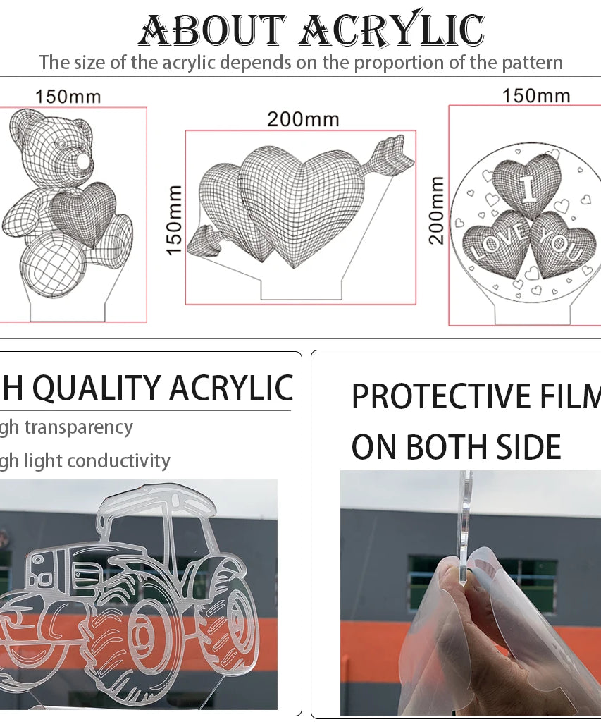 Anime Tokyo Ghoul Glowing Acrylic Stand Ken Kaneki Figure Nightlight for Reading Room Decor Light Gift for Birthday Table Lamp