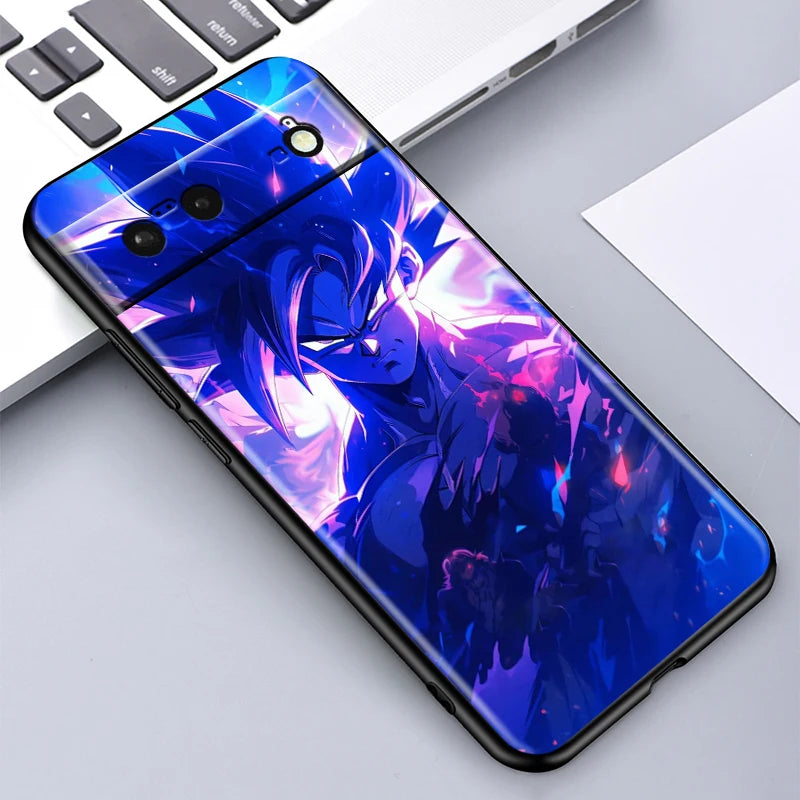 Dragon Ball Z Shockproof Case – Goku Edition for Google Pixel 4–9 Series