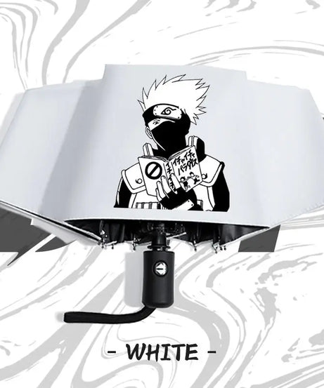 Naruto anime peripheral automatic umbrella Naruto Namikaze Minato Uchiha Itachi Kakashi Haruno Sakura sunshade umbrella gift