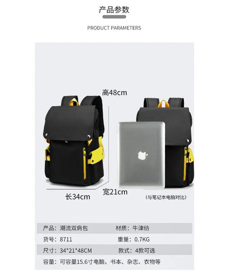 Jujutsu Kaisen Anime Backpack Student School Shoulder Bag Business Multifunctional Large Capacity Computer Bag Travel Backpack