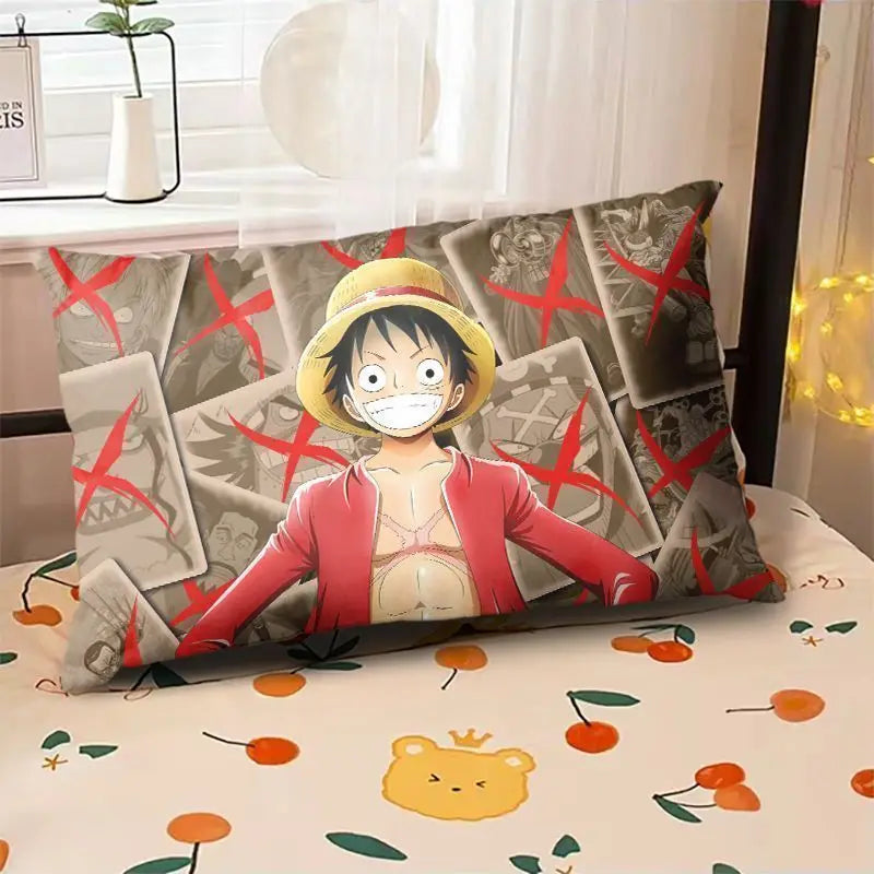 New One Piece Luffy Nami Zoro Chopper anime cushion pillow set pillow student nap pillow creative bedding holiday gift