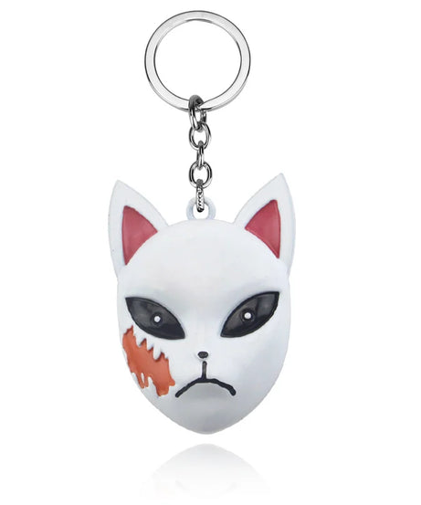 Anime Demon Slayer Keychain Kamado Tanjirou Acrylic Fashion Trend Key Ring For Earring For Women Men Gift Decoration Car Jewelry