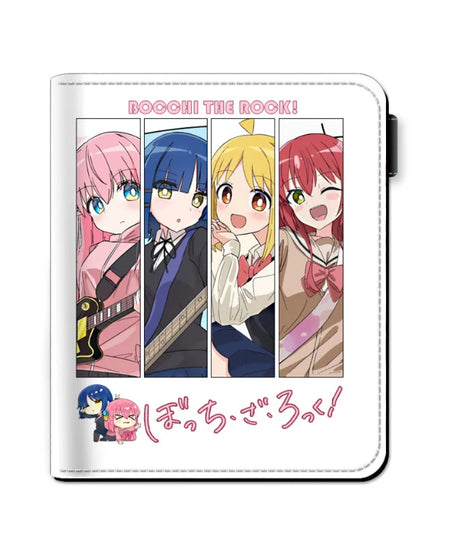 Bocchi The Rock Gotoh Hitori Short PU Wallet Cute Anime Purse with Coin Pocket Colorful Printing