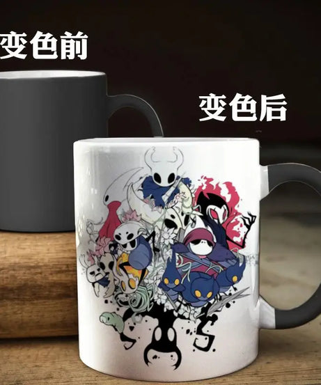 Hollow Knight Hornet Silk Song GK Tears City Window Mug Coffee Ceramic Color-Changing Cup Personalized Holiday Gift