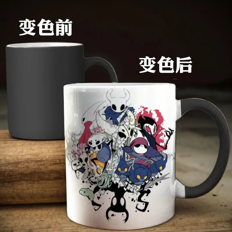 Hollow Knight Hornet Silk Song GK Tears City Window Mug Coffee Ceramic Color-Changing Cup Personalized Holiday Gift