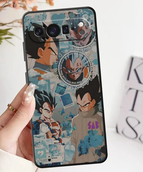 DragonS BallS Vegeta Art Case for Google Pixel 7a 8 Pro 6a 7 Pro 9 Pro XL 9a 6 Pro 8a Soft Cover
