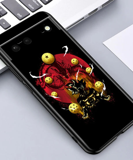 Dragon Ball Z Shockproof Silicone Case – Google Pixel 4 to 9 Series