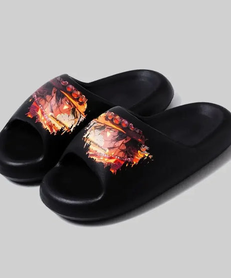 One Piece Luffy Zoro Cute soft bottom flip-flop personality stylish and comfortable men and women sandals holiday gift