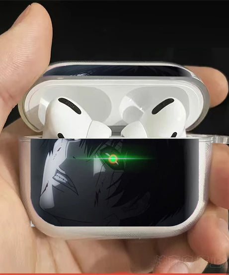 Tokyo Ghoul Anime Kaneki Ken Soft silicone TPU Case For AirPods Pro 2 1 2 3 Silicone Wireless Bluetooth Earphone Box Cover