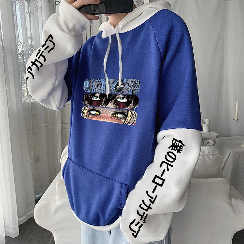 My Hero Academia League of Villains Eye Graphic Hoodie Harajuku Streetwear 3