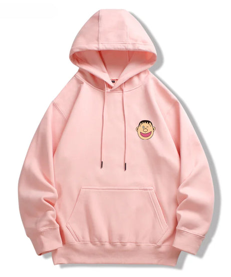 Doraemon Couple Hoodie – Nobita, Shizuka & Gian Cartoon Sweater (Unisex)