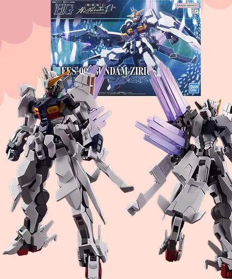 GUNDAM HG Series EES-00I GUNDAM ZIRIUS Zilius EIGHT Anime Action Figure Assembly Model Toys Collectible Model