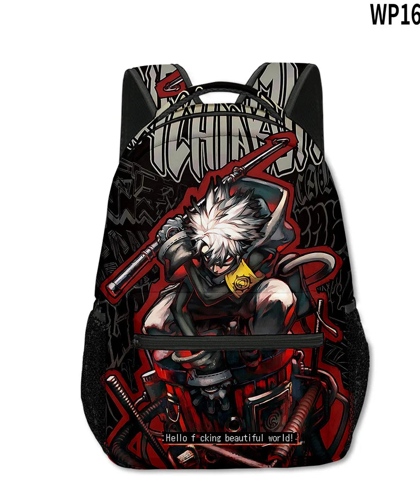 Trendy Popular Novelty Gachiakuta student Bookbag Notebook Backpacks 3D Print Oxford Waterproof Boys/Girls Travel Backpacks