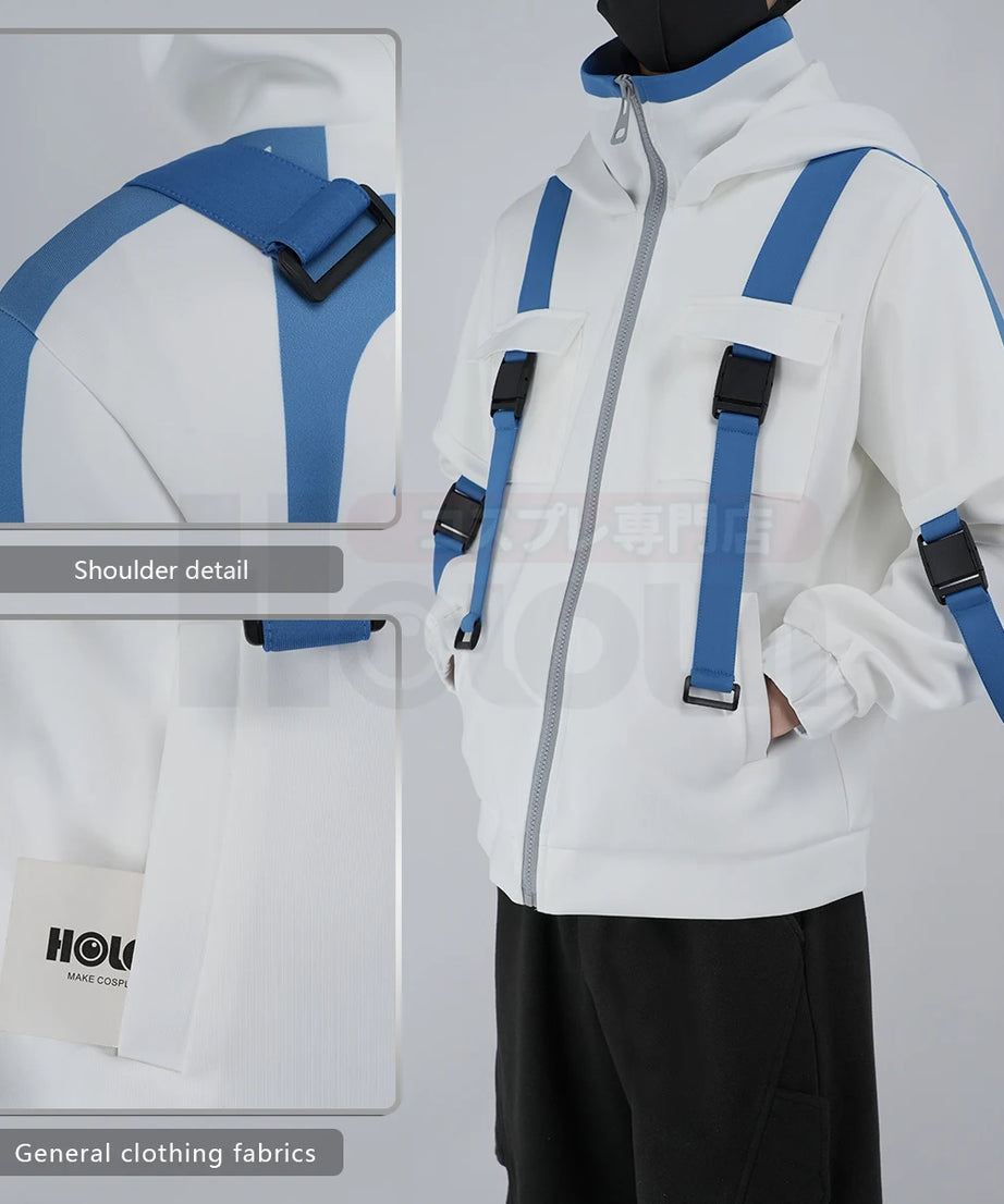 Wind Breaker Anime Cosplay– Keel, Shingo, Takeru, Shyu Cosplay Zip-Up (Unisex Oversized)