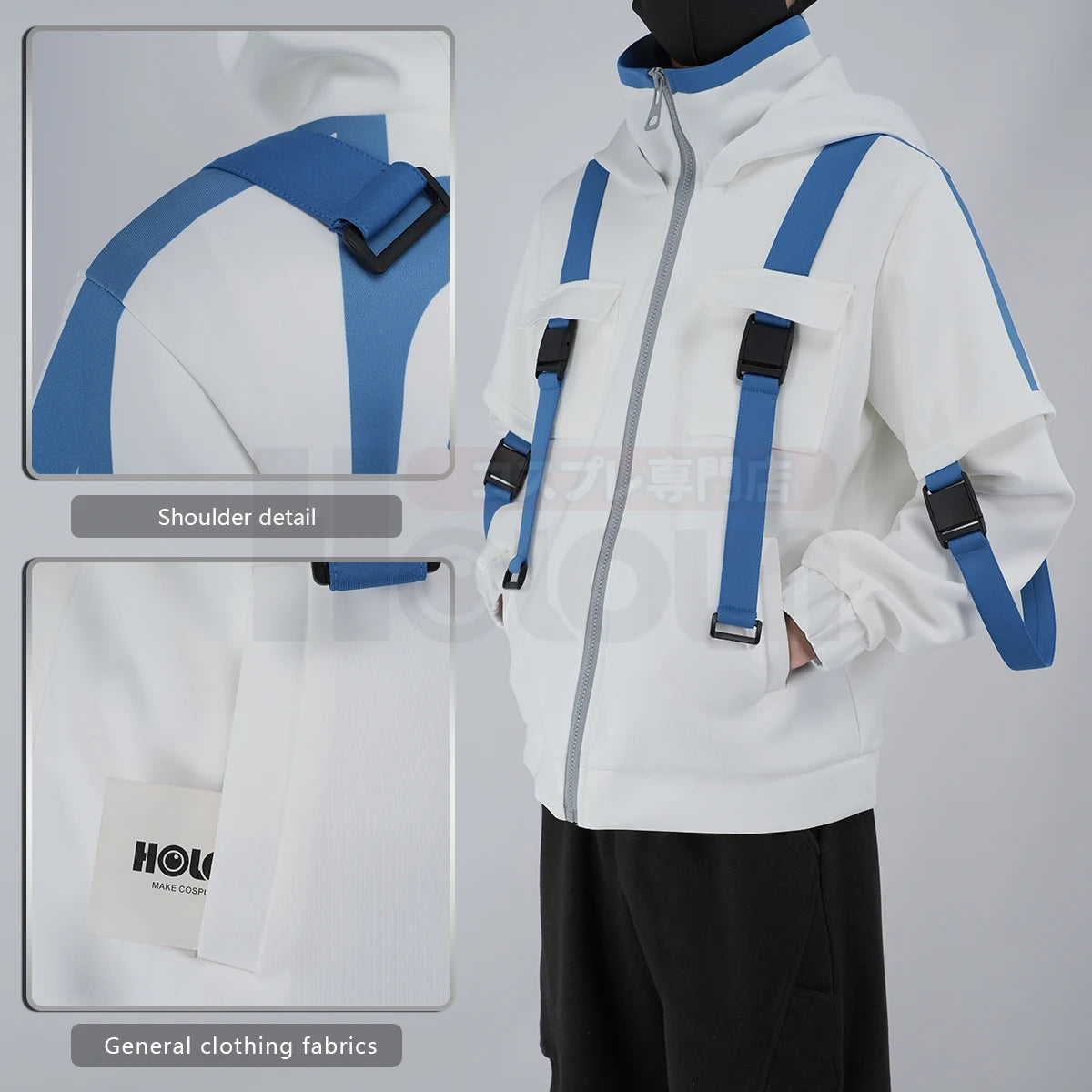 Wind Breaker Anime Cosplay– Keel, Shingo, Takeru, Shyu Cosplay Zip-Up (Unisex Oversized)