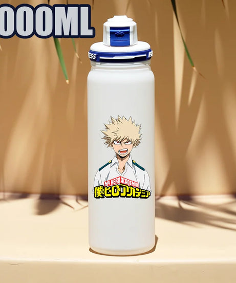 My Hero Academia Bakugo 1000ML Frosted Plastic Cup – Anime Drinkware