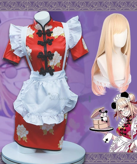 Anime My Dress-Up Kitagawa Marin Cosplay Costume Cosplay Wig Chinese-style Darling cheongsam Suit For Halloween Party