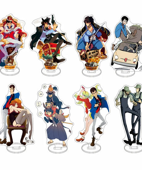 Lupin III Rupan Sansei Acrylic Stand Model Plate Decoration Originality Desk Figure Display Fan Gift Prime New Products Classic