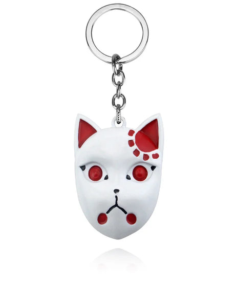 Anime Demon Slayer Keychain Kamado Tanjirou Acrylic Fashion Trend Key Ring For Earring For Women Men Gift Decoration Car Jewelry