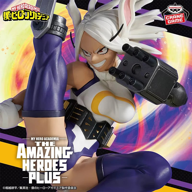 Model Banpresto The Amazing Heroes My Hero Academia  PVC 16cm Mirko Figure Anime Figurine Toy Collections