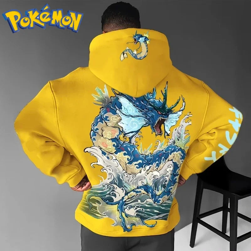 Pokémon Gyarados Hoodie — Print Pullover 3