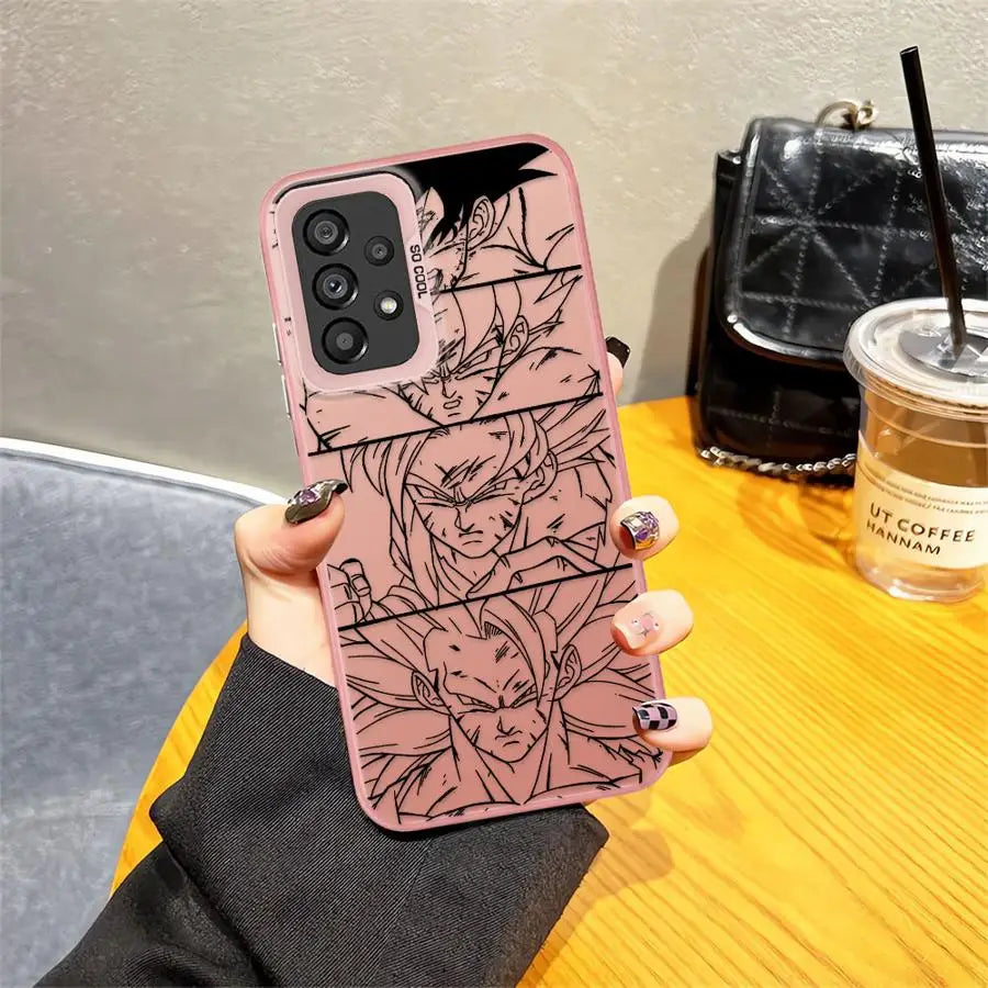 Soft Shell Phone Case For Samsung For Galaxy A24 A15 A16 A34 A32 A25 A17 A23 A14 A13 A12 Dragon Cool Ball