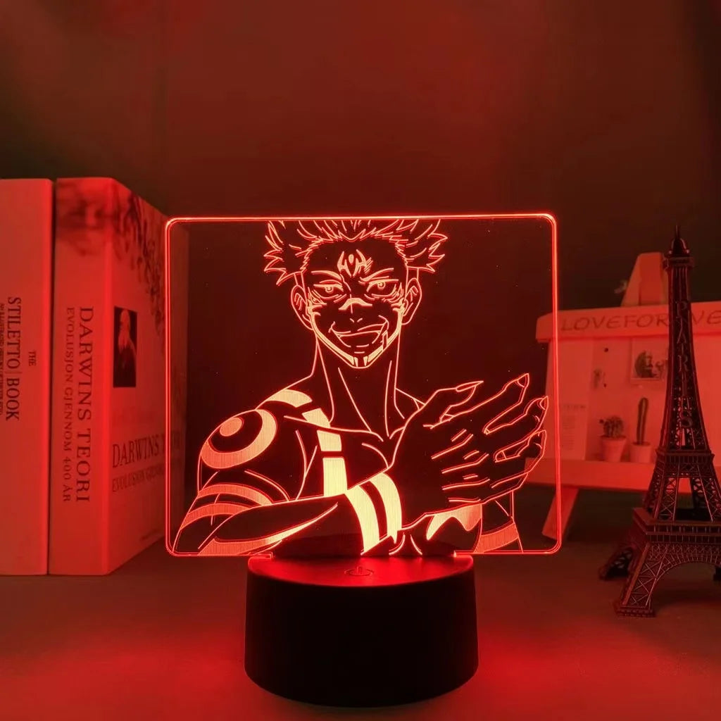 Anime Lamp Satoru Gojo Jujutsu Kaisen Led Night Light for Birthday Gift Jujutsu Kaisen Nightlight Satoru Gojo Lamp Drop Shipping
