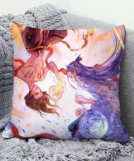 Ne Zha anime peripherals pillows cute personality creative fashion living room sofa bedroom cushions holiday gift