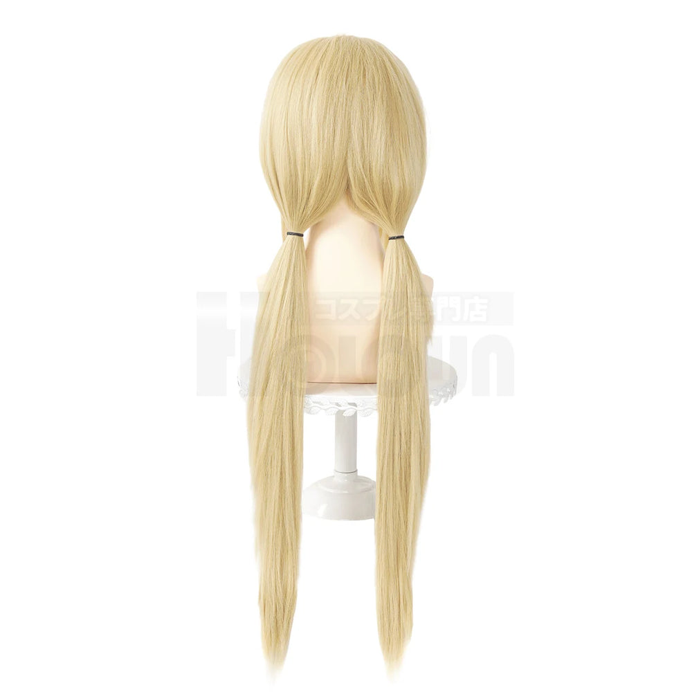 Anime Tsunade Cosplay Wig – Blonde Styled Synthetic Heat Resistant Wig with Wig Cap 4