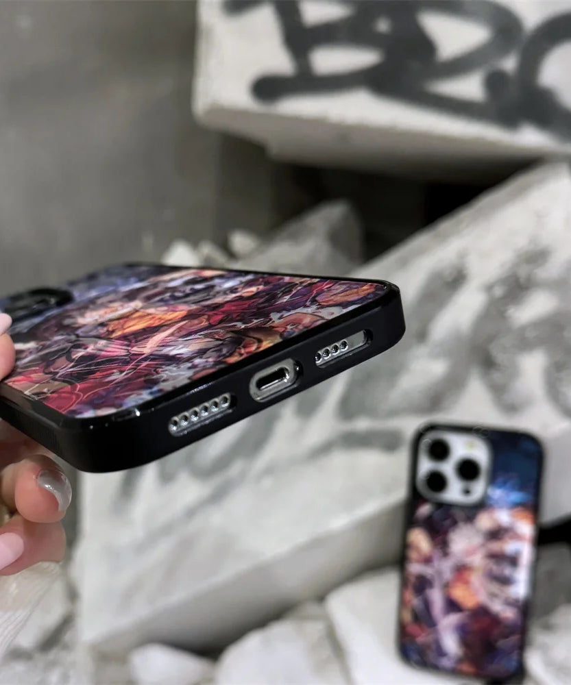 Cute One Piece Luffy 3D Changing Visual Silicone For Magsafe Magnetic Cases For iPhone 16 15 14 13 12 17Pro Max Shockproof Cover